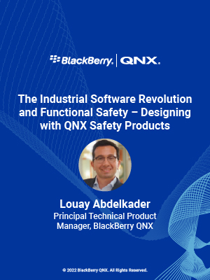 The Industrial Software Revolution and Functional Safety