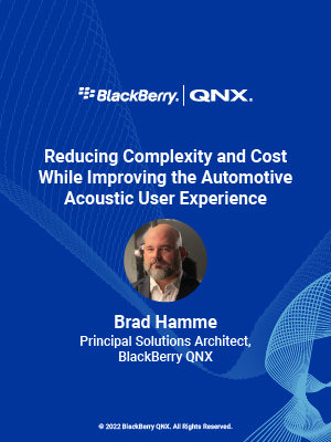 Reducing Complexity and Cost While Improving the Automotive Acoustic